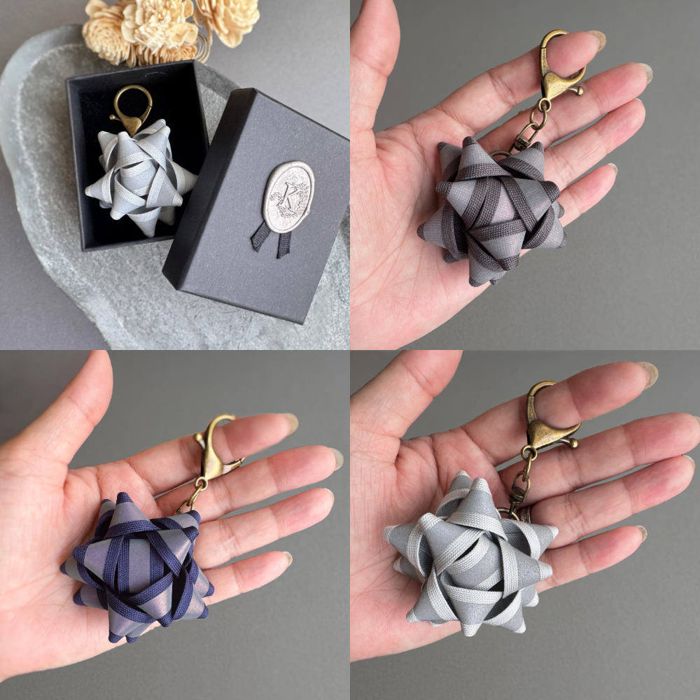 色が選べるリフレクターキーホルダー